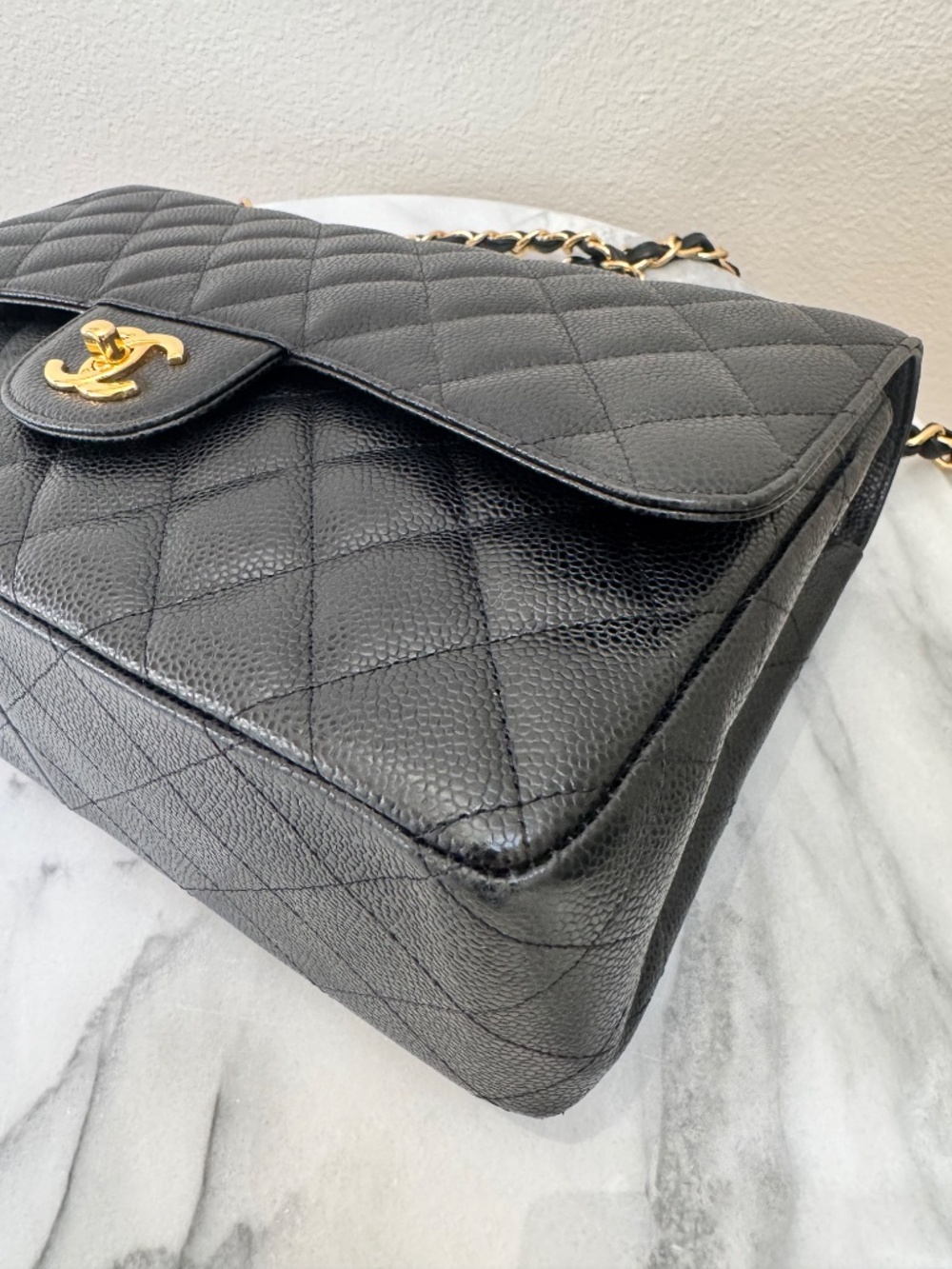 Chanel Double Flap Jumbo - Picture 8 of 12
